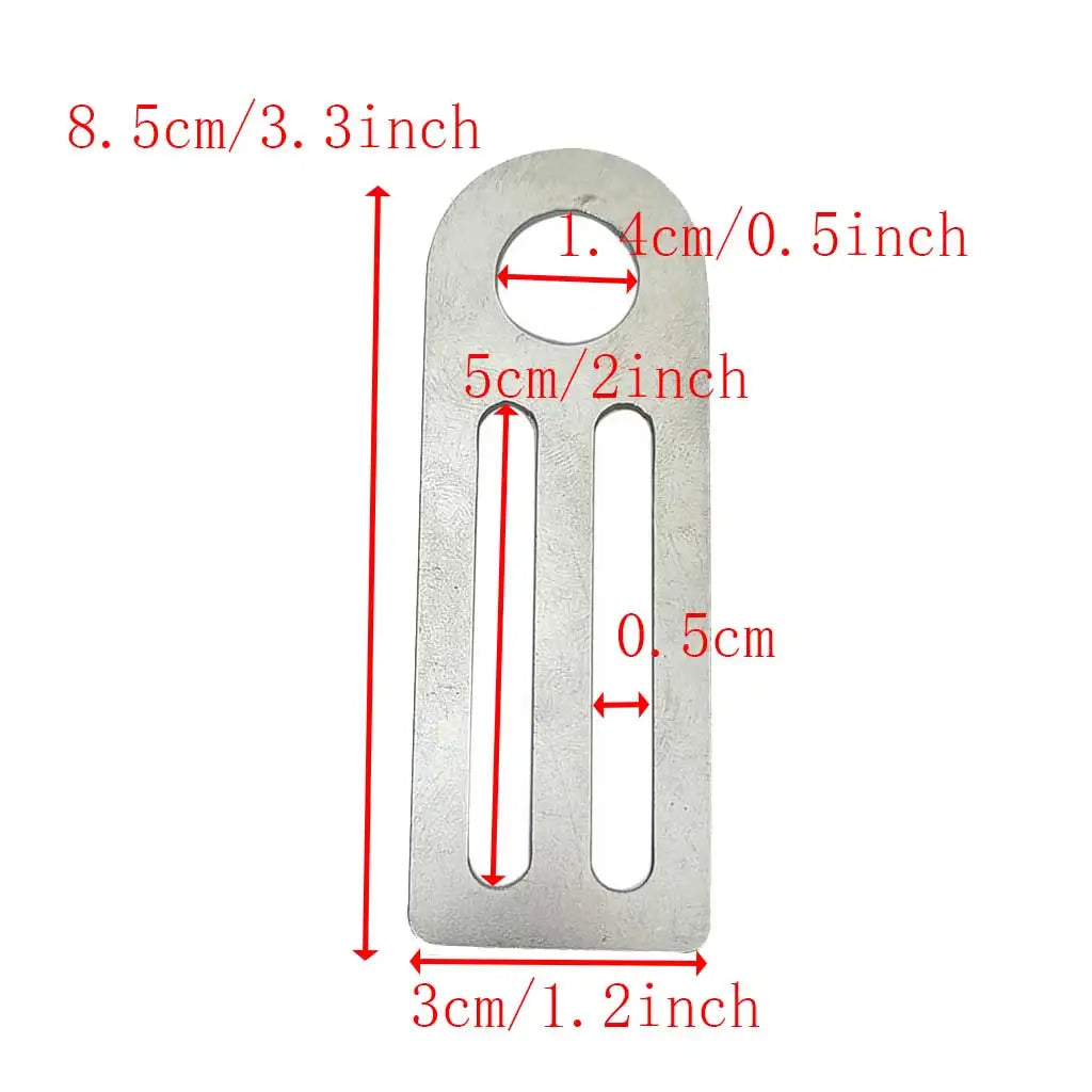 Scuba Diving Loop Bungee Triglide Weight Belt Keeper Sidemount BCD Glider Fixing Buckle Stopper Weight Belt Slide Keeper