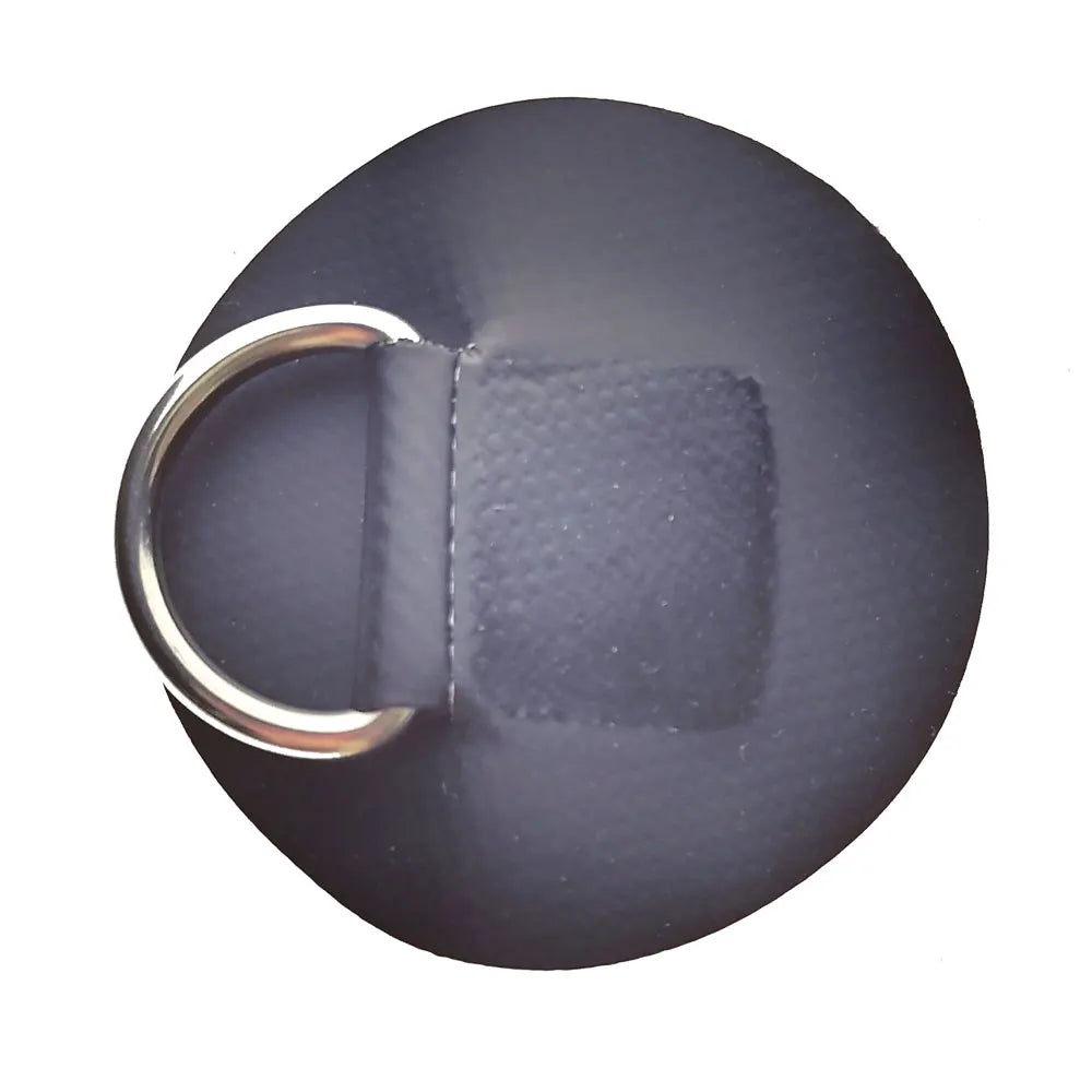 Diameter 6.5cm PVC Round Pad Patch with Stainless Steel D Ring for Surfboard Inflatable Boat Raft Dinghy Kayak