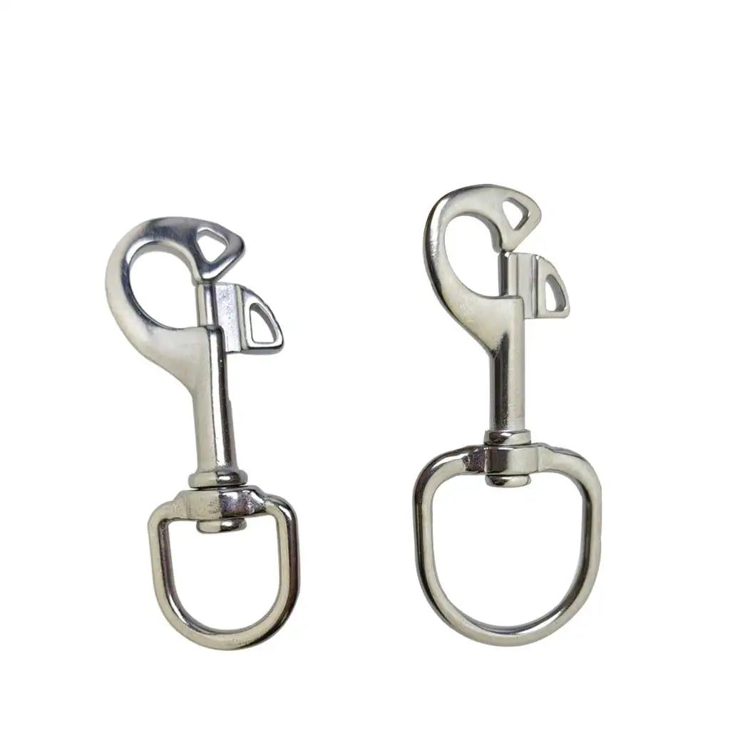 316 Stainless Steel Swivel Eye Butterfly SNAP Bolt Snap Quick Lock Diving Hook BCD Scuba Diving Accessoriess
