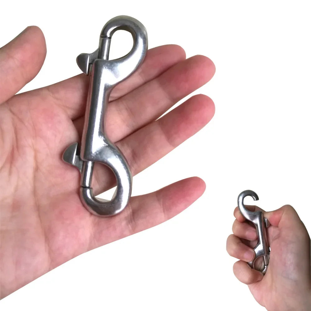 316 Stainless Steel Scuba Diving Eye Double End Snap