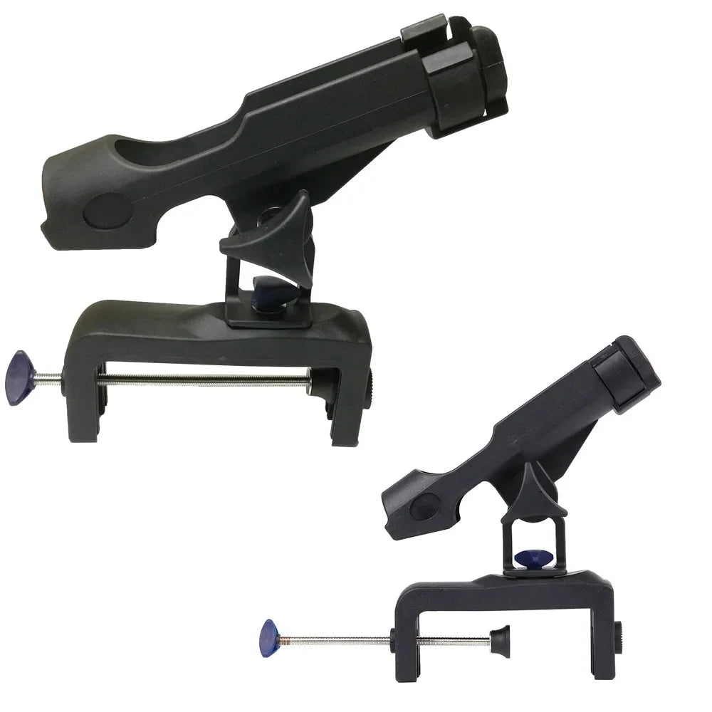 Clamp on Removable Yacht Kayak Canoe Fishing Rod Rack Holders