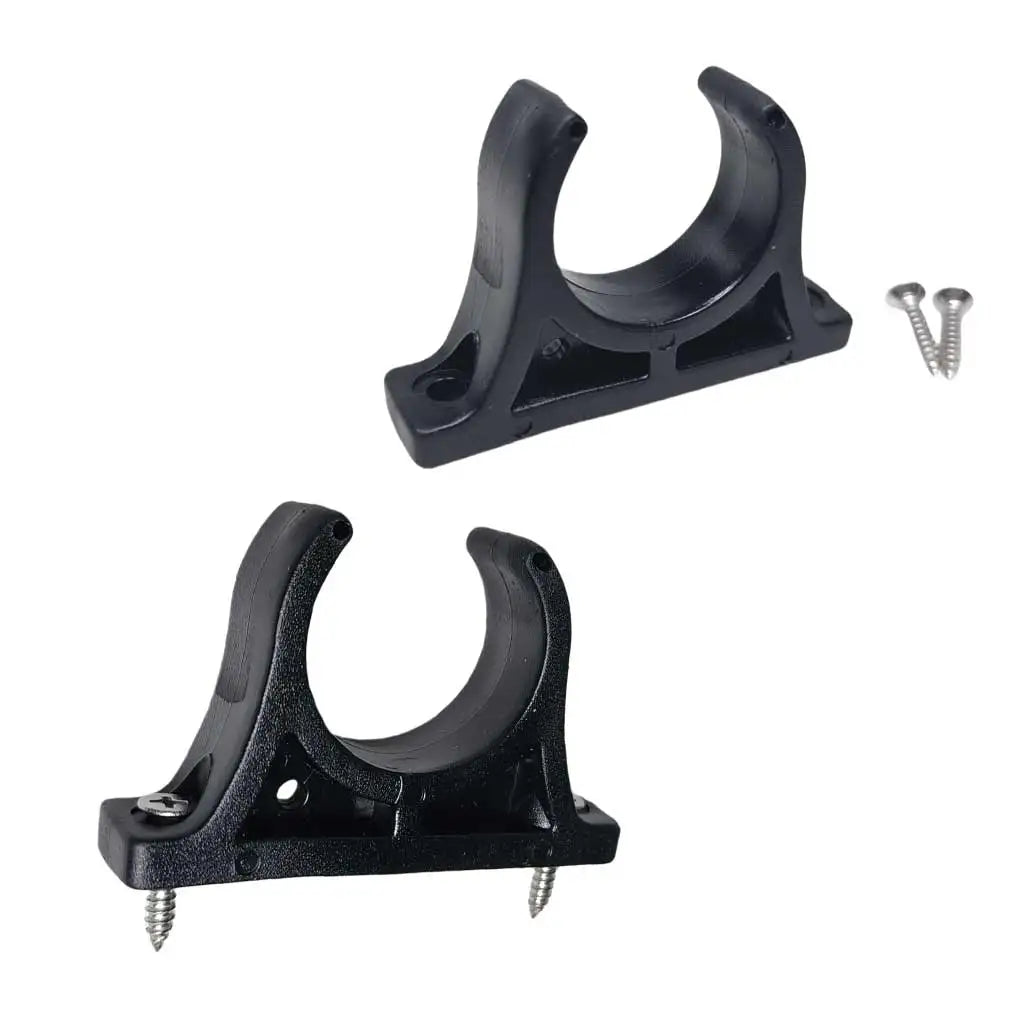 1 Pair Kayak Paddle Clips Plastic Oar Holder Clips Kayak Paddle Keeper for Kayaks Rowing Boats Accessories