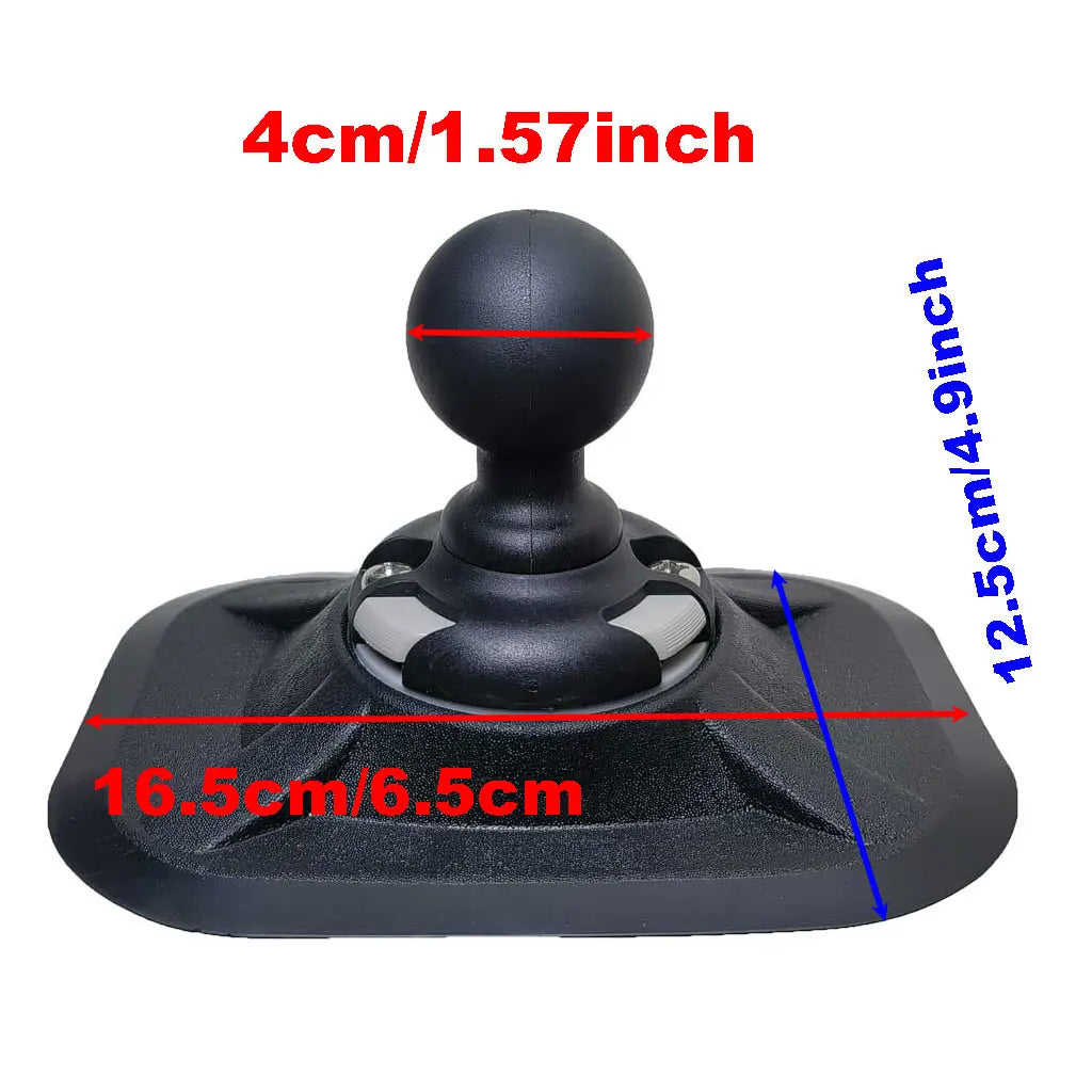 PVC Inflatable Boat Camera Ball Mount Adapter Kayak SUP Watercraft Ball Base for Mounting Fishing Rods Fish Finders Tablets
