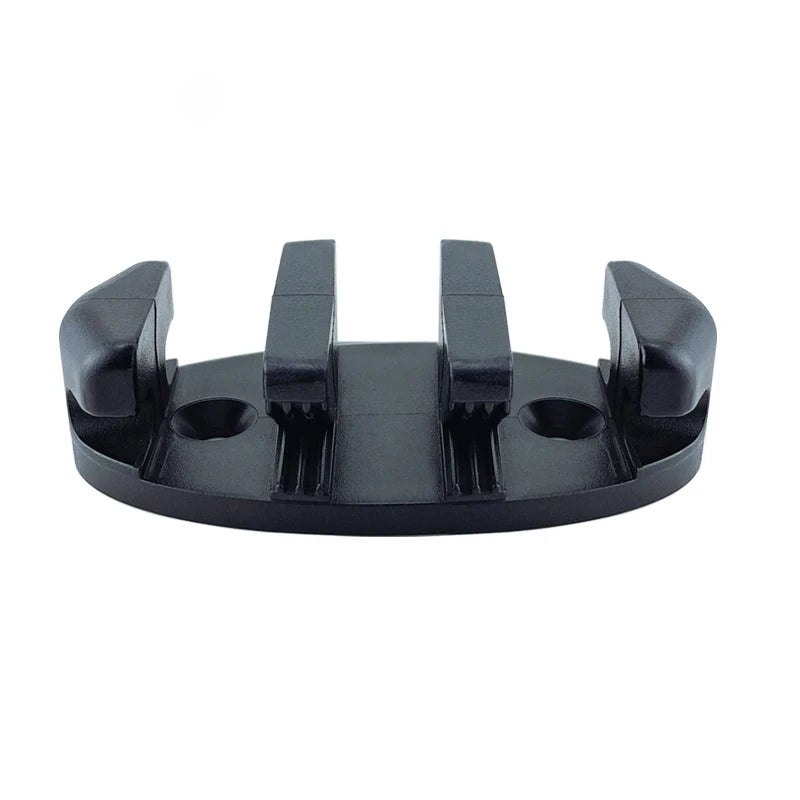 Marine Nylon Plastic Marine Zig Zag Anchor Trolley Cleat Rope Device Kayaks Canoes Boat Decks Replacement Rowing Accessories