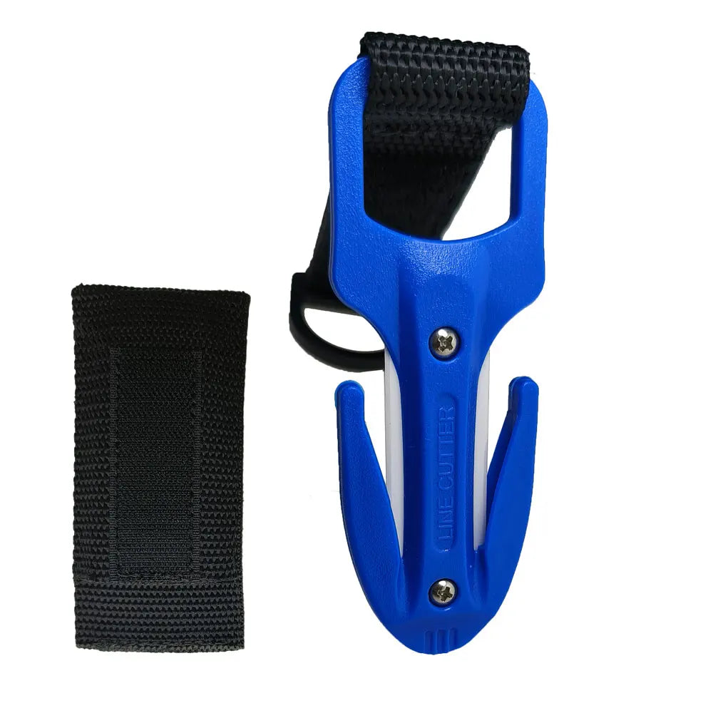 Ceramic Blade Scuba Diving Cutting Special Knife Line Cutter Underwater Knife Spearfishing Sheath Safety Emergency Holder