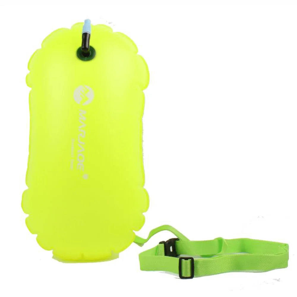 PVC Swimming Buoy Safety Float Air Dry Bag Tow Float Swimming Inflatable Flotation Bag