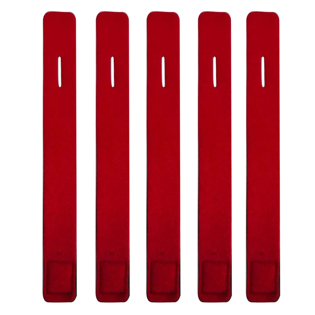 5 Piece Fishing Rod Tie Holder Strap Fishing Rod Carry Strap Elastic Adjustable Tackle Wrap Band Holder Hook Loop Tie
