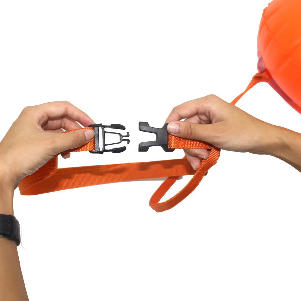 PVC Swimming Buoy Safety Float Air Dry Bag Tow Float Swimming Inflatable Flotation Bag