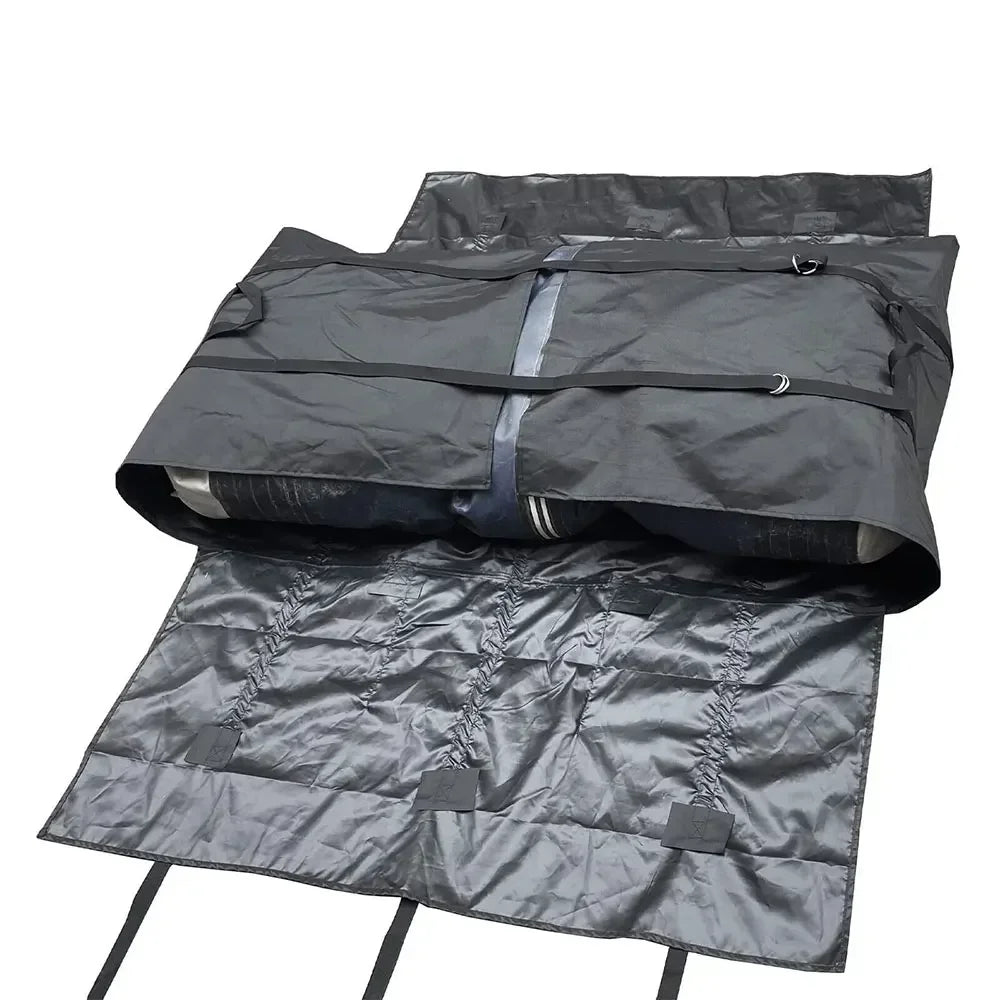 Inflatable Boat Storage Bag PVC Boat Carrying Bag Kayak Folding Storage PVC Inflatable Boat Foldable Storage Bag for Car