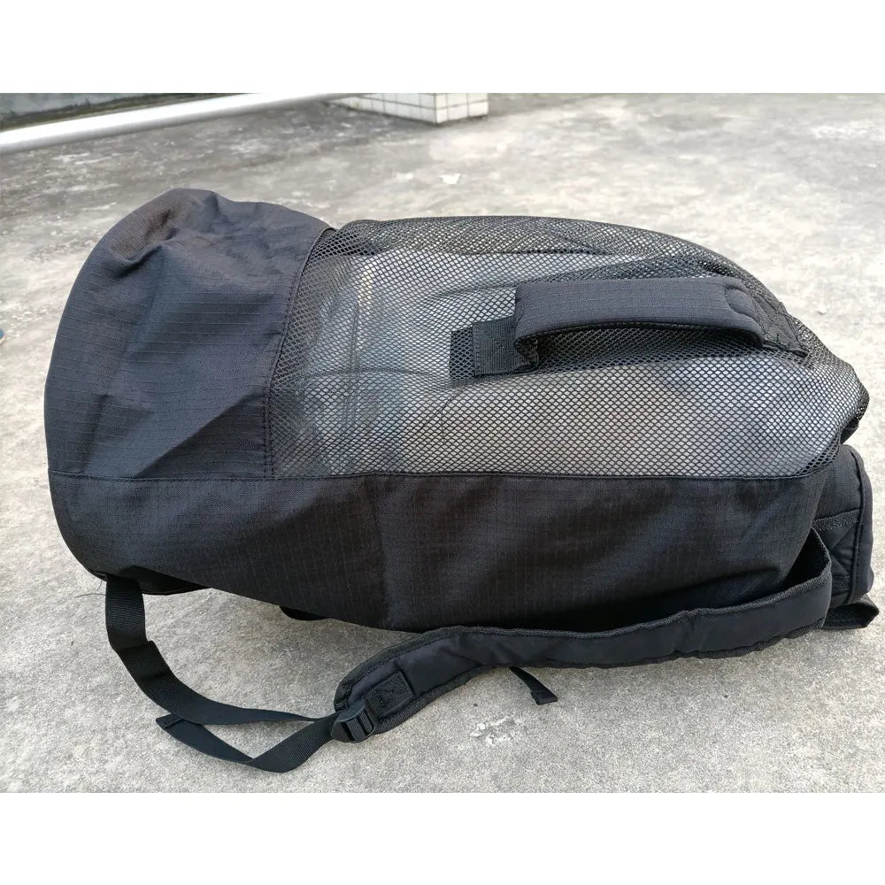 Oversized Scuba Diving Mesh Backpacks Mesh Tech Diving Backpack for Snorkeling Gear Holds Mask Fins Snorkel Diver Equipment Bag