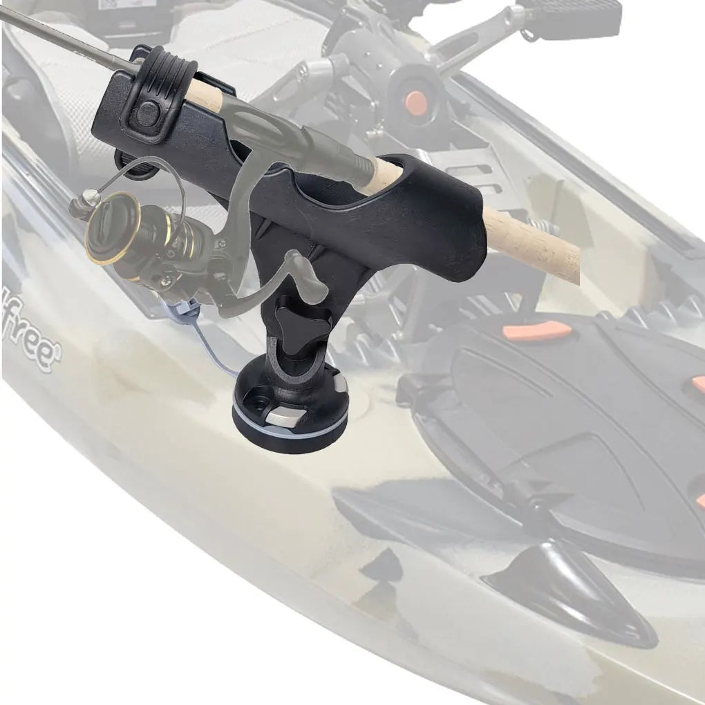 Kayak Fishing Rod Holder Universal Fit Kit Allows for 360-degree Adjustment Canoe Draft Fishing Boat Powerlock Rod Holder
