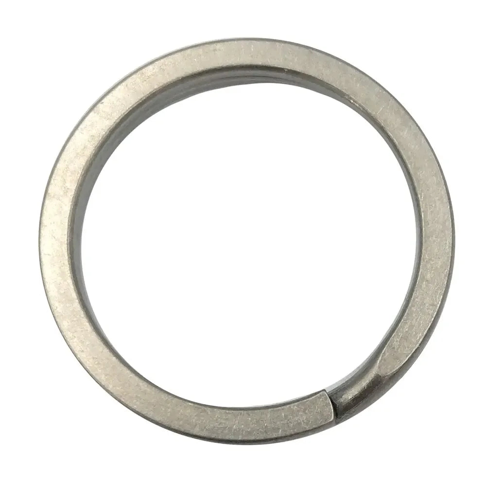 Scuba Diving Round Flat Titanium key