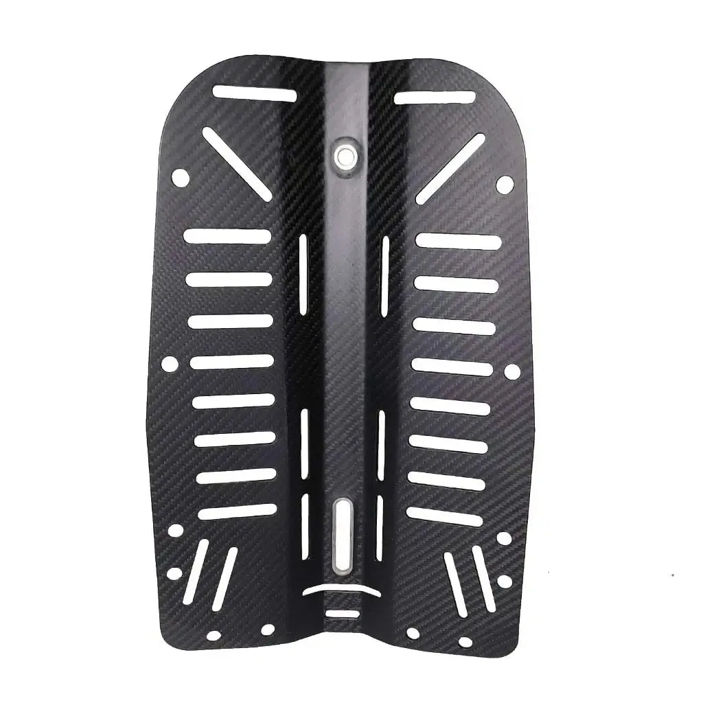Scuba Diving Carbon Fiber Backplate Lightweight Compacted Technical Cave Divers Back Plate