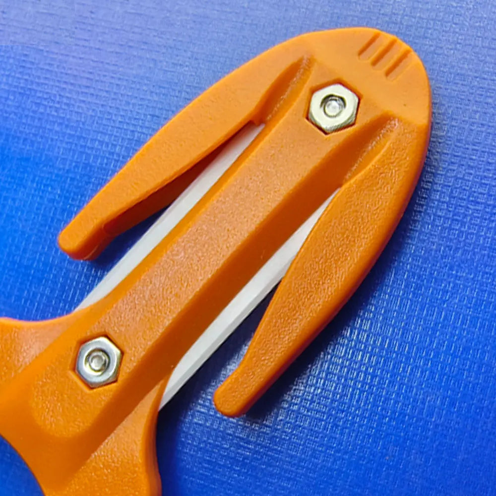 Ceramic Blade Scuba Diving Cutting Special Knife Line Cutter Underwater Knife Spearfishing Sheath Safety Emergency Holder
