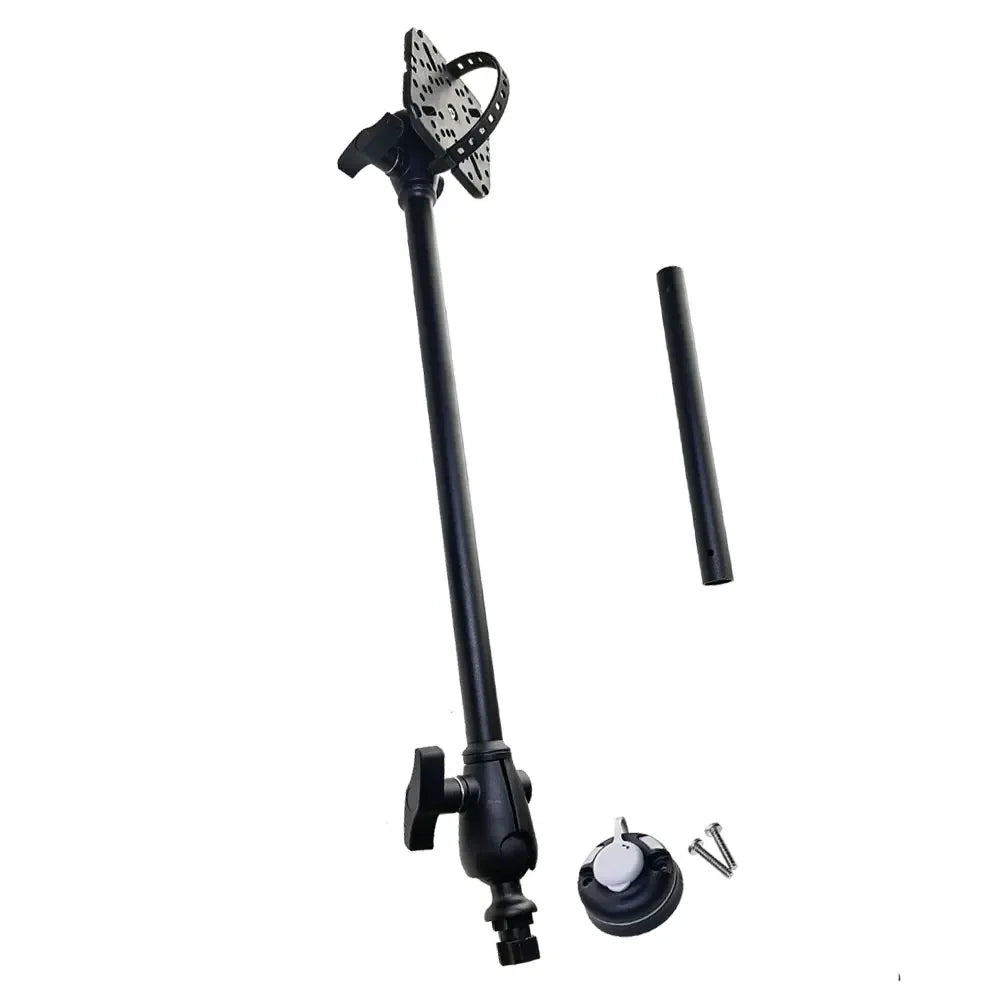 Aluminum Fishing Finder Mount GPS Transducer Bracket Arm Mounting System