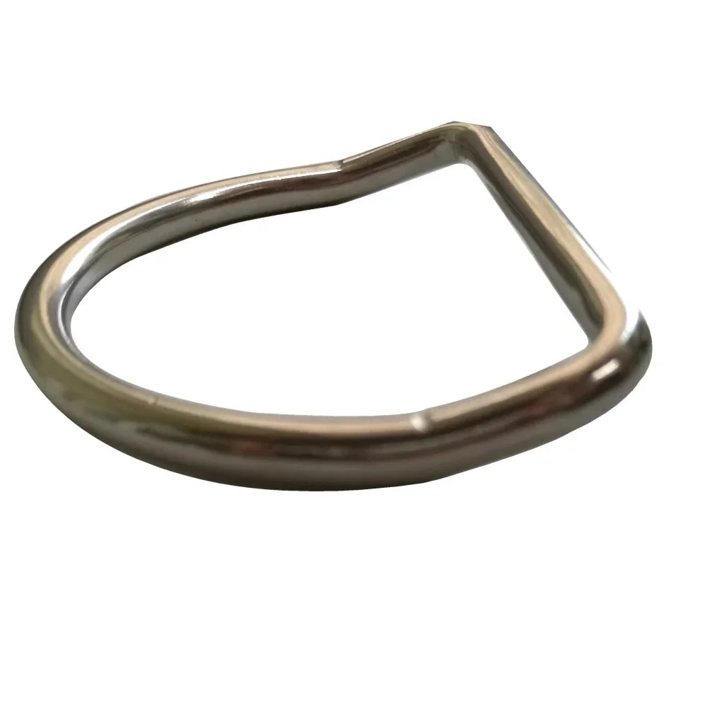 2" Stainless Steel Scuba Diving Weight Belt Slide Keeper D Ring