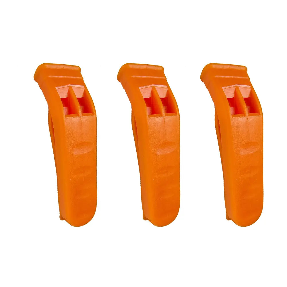 Double Pipe Whistle Camping Hiking Simming Kayaking rescure whistle for diving Football Cheerleading Hockey