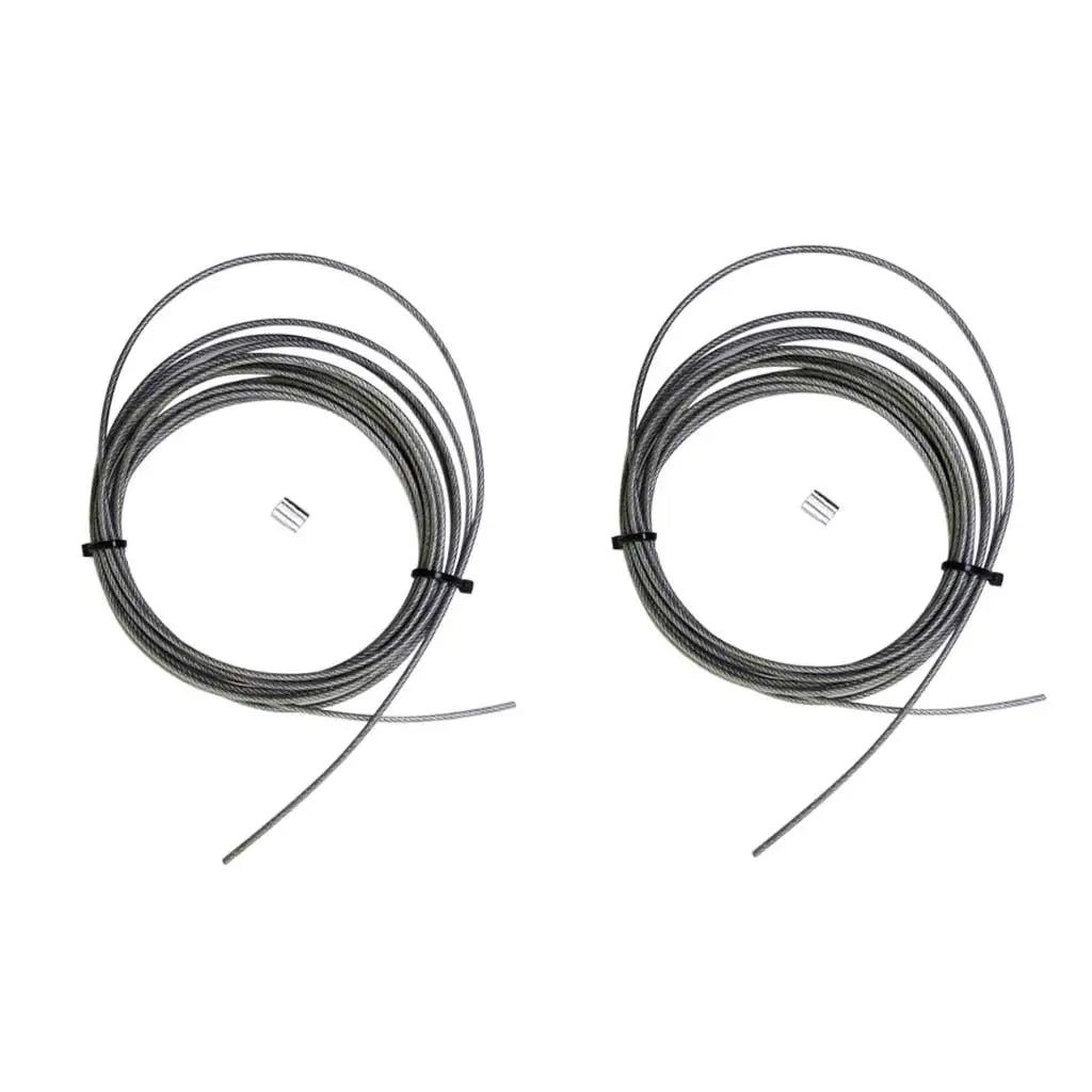 12 Foot Coating Kayak Rudder Cable Replacement Kit UP DOWN Line System Kayak Canoe Rudder cord