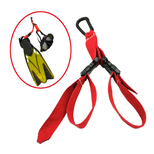 Scuba Diving Fin Mask Keeper Webbing Strap
