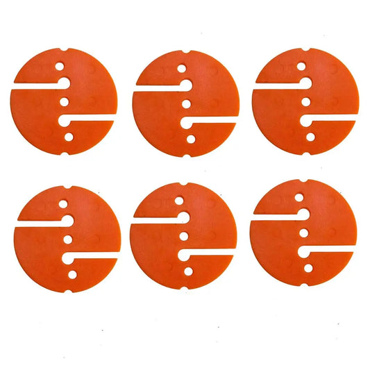 Round Circle Dive Line Arrow Marker for Scuba Cave Wreck Technical Diving Safety Rope Line Marker PVC