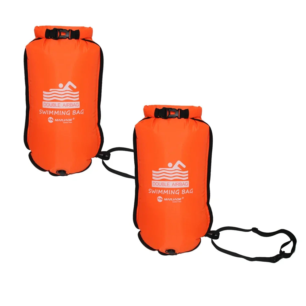 20L Inflatable Open Swimming Buoy Tow Float Dry Bag