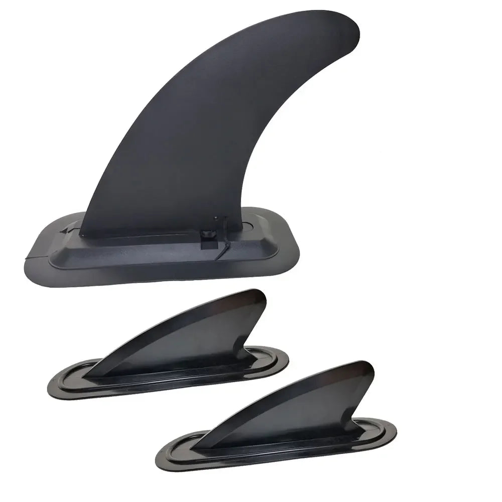 1 Set/3Pieces SUP Board Accessories SUP Fin Stablizer Stand Up Paddle Inflatable Board Surfboard Slide-in Central Fin Side Fin