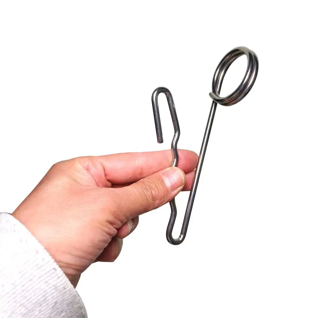 316 Stainless Steel Jon Line Clip for Scuba Diving Tech Diving Safety Jon Line Hook
