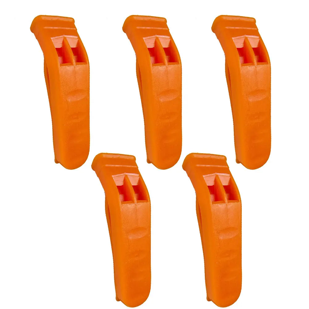 Double Pipe Whistle Camping Hiking Simming Kayaking rescure whistle for diving Football Cheerleading Hockey