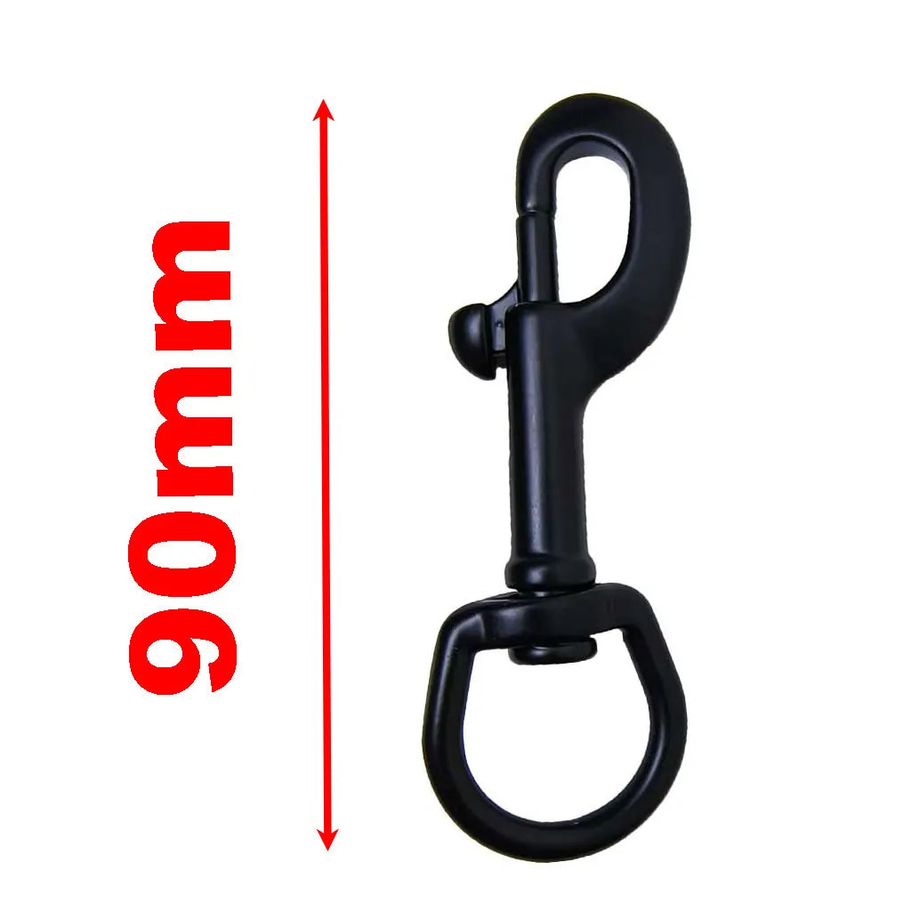 316 SS Scuba Diving Clips Swivel Eye Snap Hook Dive Single Ended Bolt Hook Buckle Dog Clip Gear Equipment for Underwater