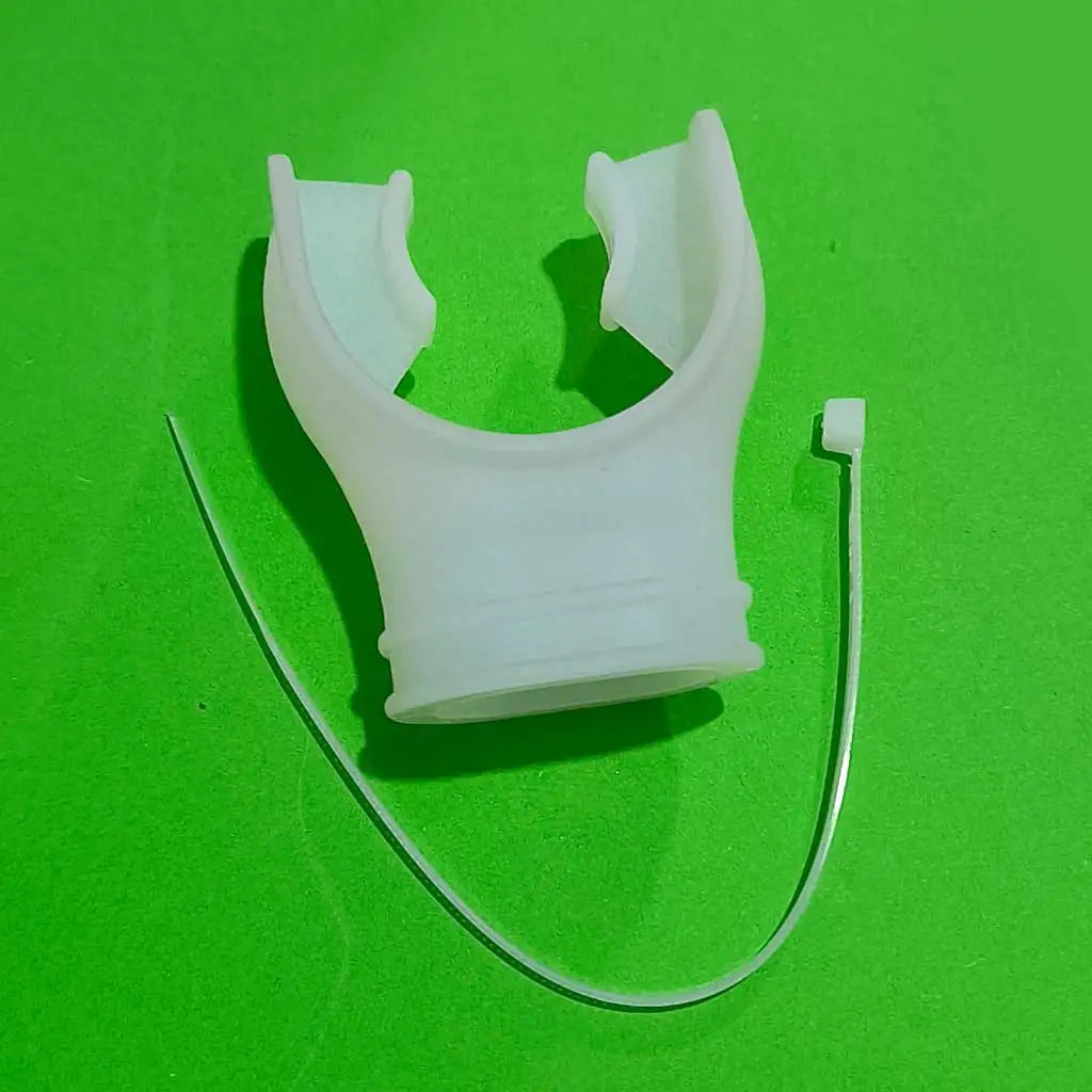 Silicone Scuba Diving Snorkel Mouthpiece Bite Non-Toxic Teeth Bite for Diving Mouthpiece Cover Octopus Holder Retainer