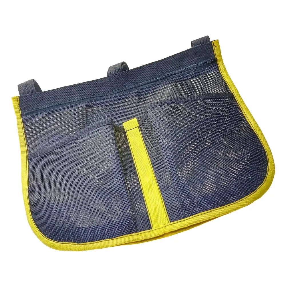 Anti-UV Boat Fishing Dock Rail Mesh Pouch Storage Bag for Kayak Marine Yacht Boat Fishing Handrail Stash Pocket