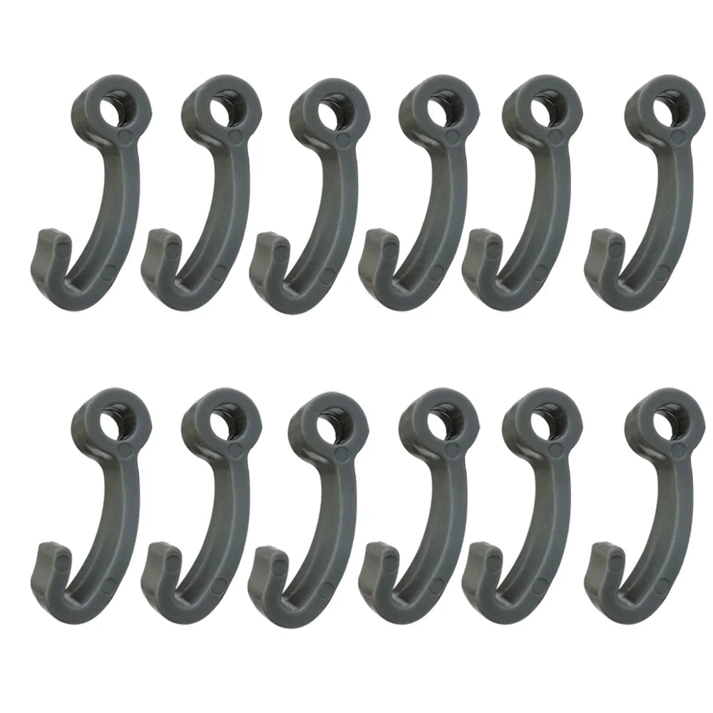Plastic Snap Fasten Rope Hooks Clips