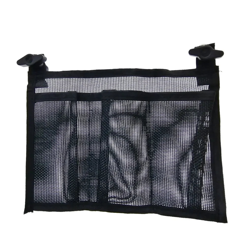 Kayak Canoe Mesh Beverage Beer Pouch Bag With Nuts Screws Fishing Boat Slide Track Mount Tools Storage