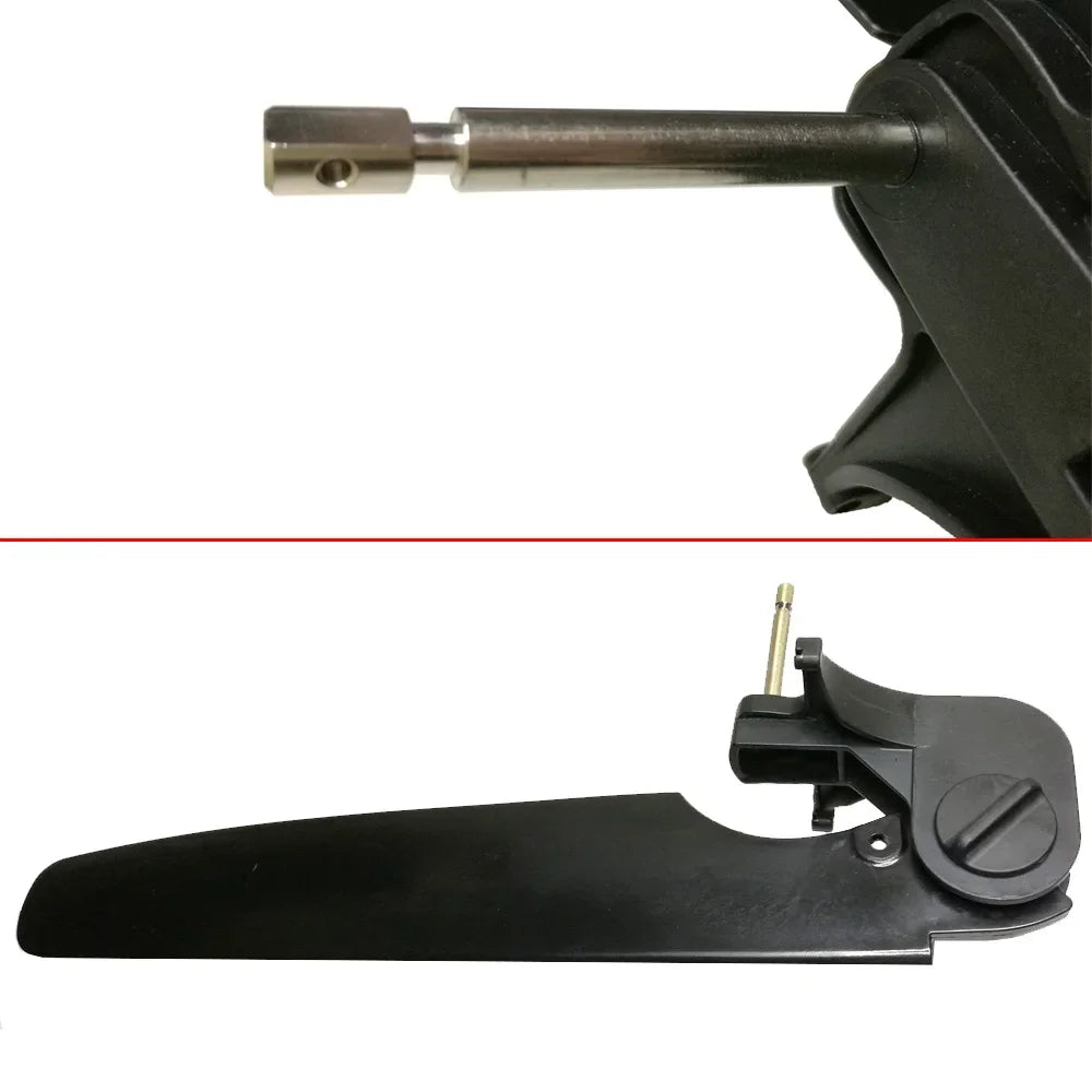 Nylon Plastic Watercraft Canoe Kayak Rudder Blade