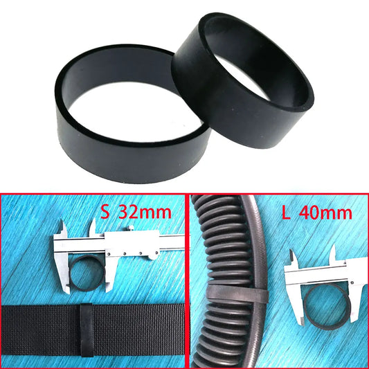 Tech Diving Rubber Backplate Harness Webbing Keeper Loops