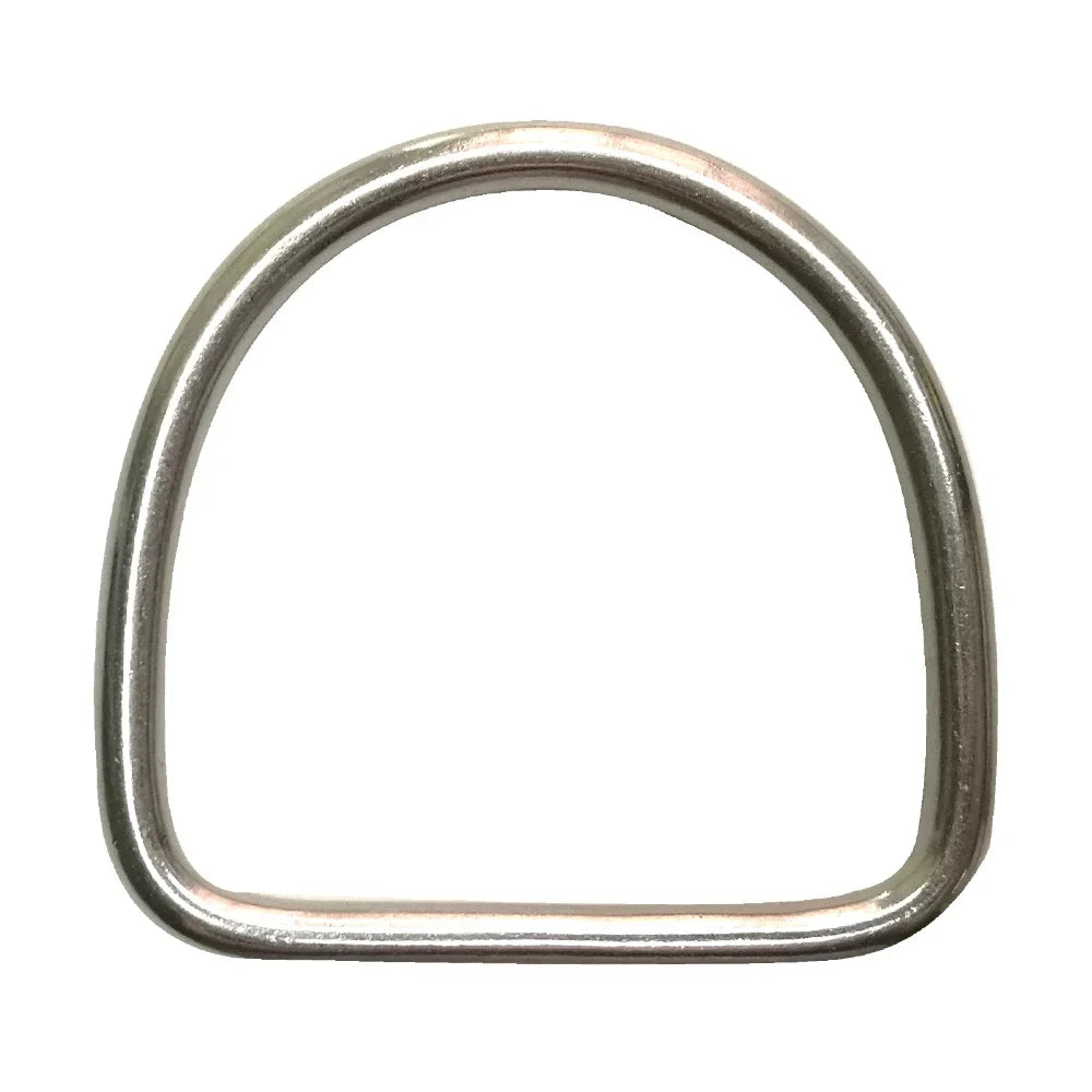 2" Stainless Steel Scuba Diving Weight Belt Slide Keeper D Ring