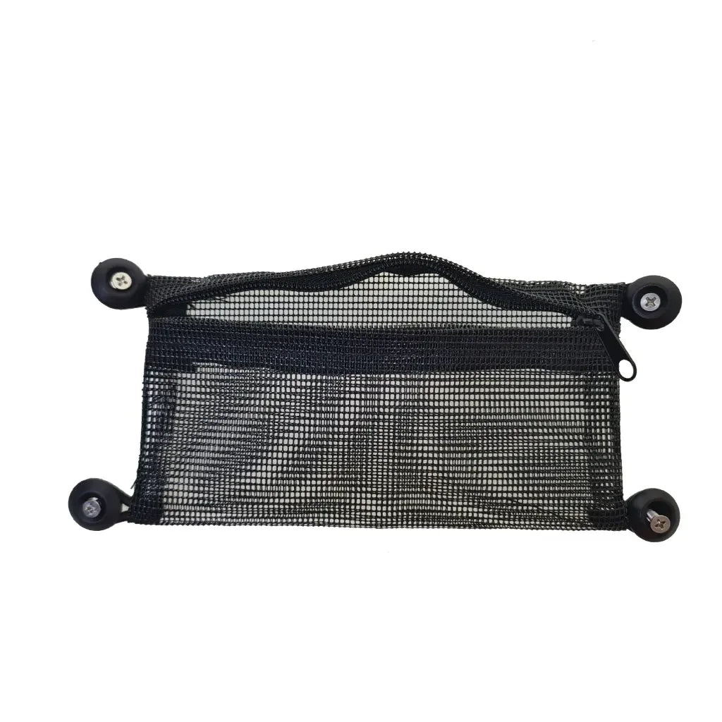 Kayak Low Profile Tool and Tackle Storage Bag Boat Organizer Mesh Storage Side Pouch Boat Fishing Holder Bag Canoe Mesh Bag