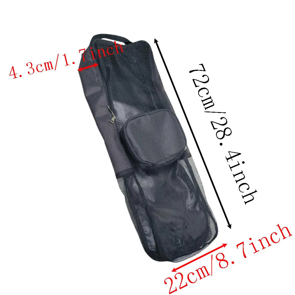 Mesh Dive Gear Bag Carrying Bag Holder Duffel Scuba Diving for Mask Fins Snorkel Underwater Outdoor