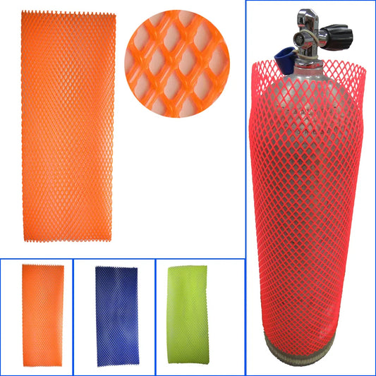 PVC Scuba Diving Tank Protective Mesh Dive Cylinder Tank Mesh Protection