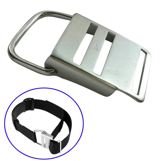 Scuba Dive BCD Cylinder Tank Strap Cam Lock Buckle