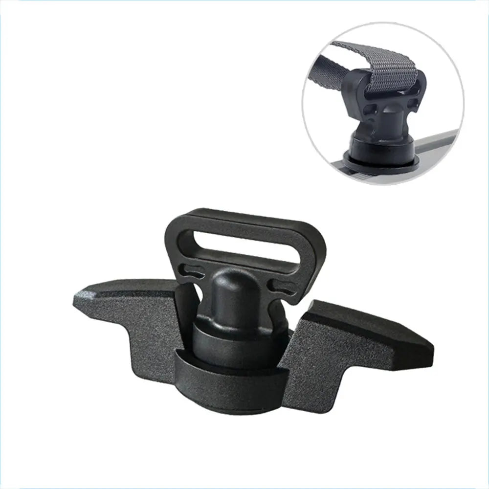Kayak Track Mount Cleat Kayak Fishing Accessories Sturdy Nylon Line Cleat for Track Mount Kayak Anchor Cleat for Canoes Decks