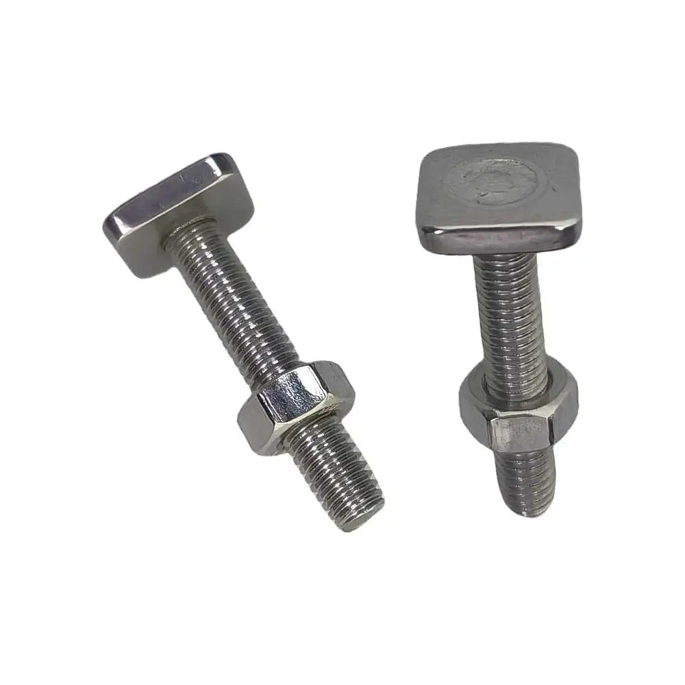 Kayak Rail Sliding T-Nut Threads M6 Track Mounting T-Slot Bolt Easy to Install Hammer Head