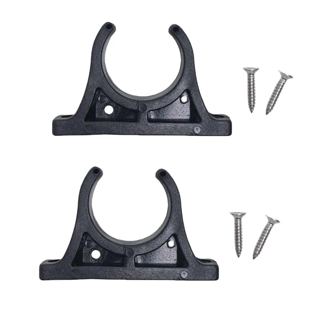 1 Pair Kayak Paddle Clips Plastic Oar Holder Clips Kayak Paddle Keeper for Kayaks Rowing Boats Accessories