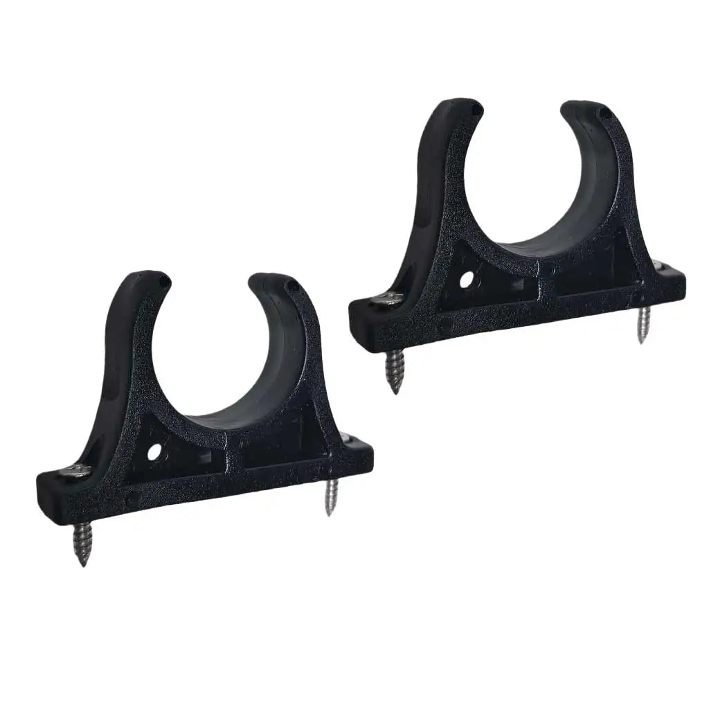 1 Pair Kayak Paddle Clips Plastic Oar Holder Clips Kayak Paddle Keeper for Kayaks Rowing Boats Accessories