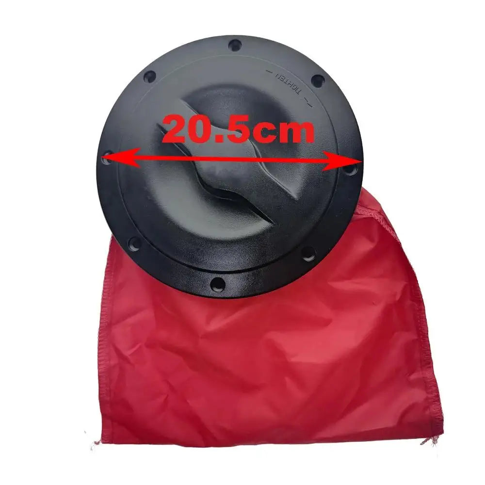6 8 Inch Kayak Boat Twist-N-Seal Hatch Cover Retrofit Kit Marine ABS Kayak Deck Plate With Storage Bag