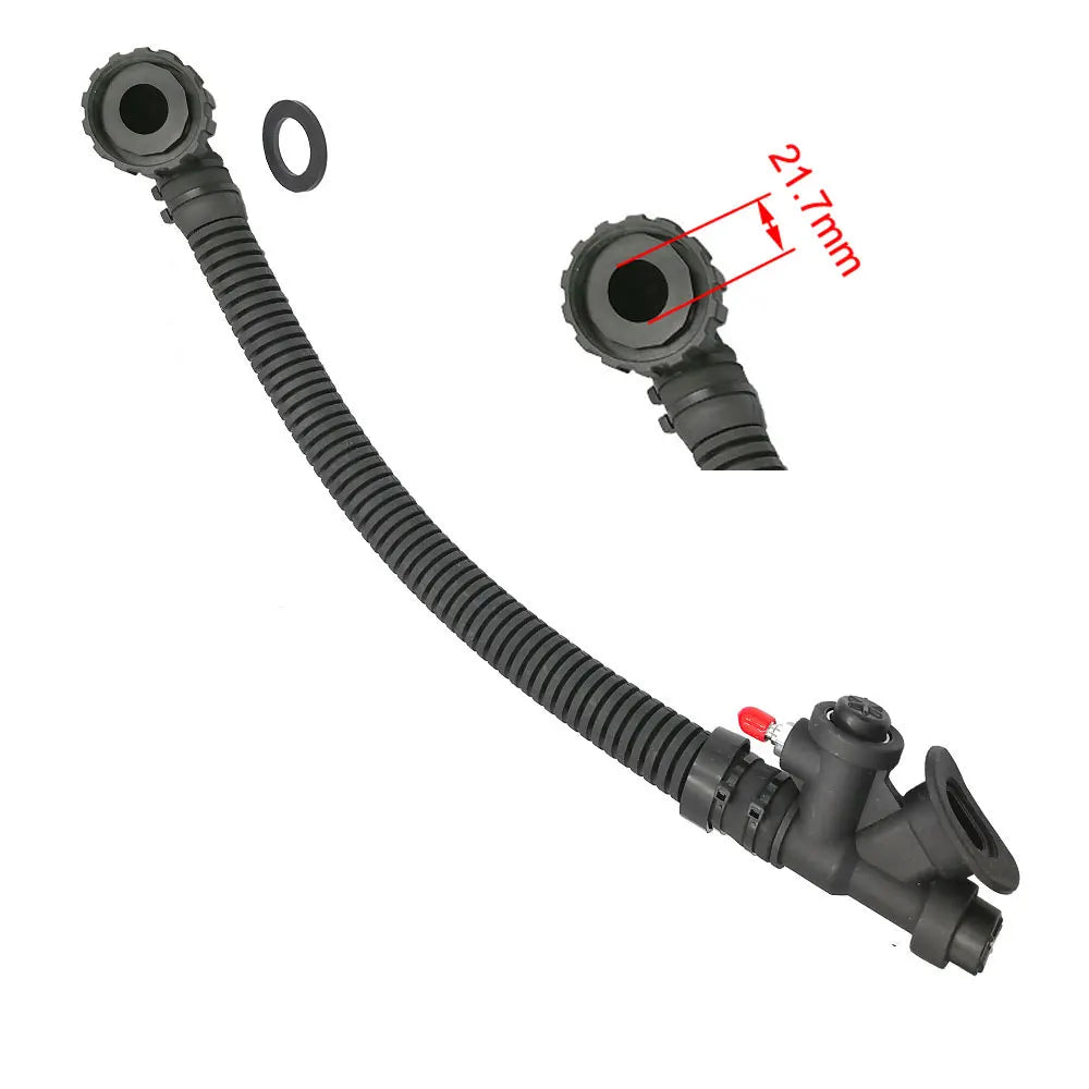 16Inch Scuba Compact Power Inflator Air Inflation Exhaust Elbow