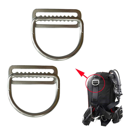 Diving Weight Belt Keeper With D Ring for 5cm