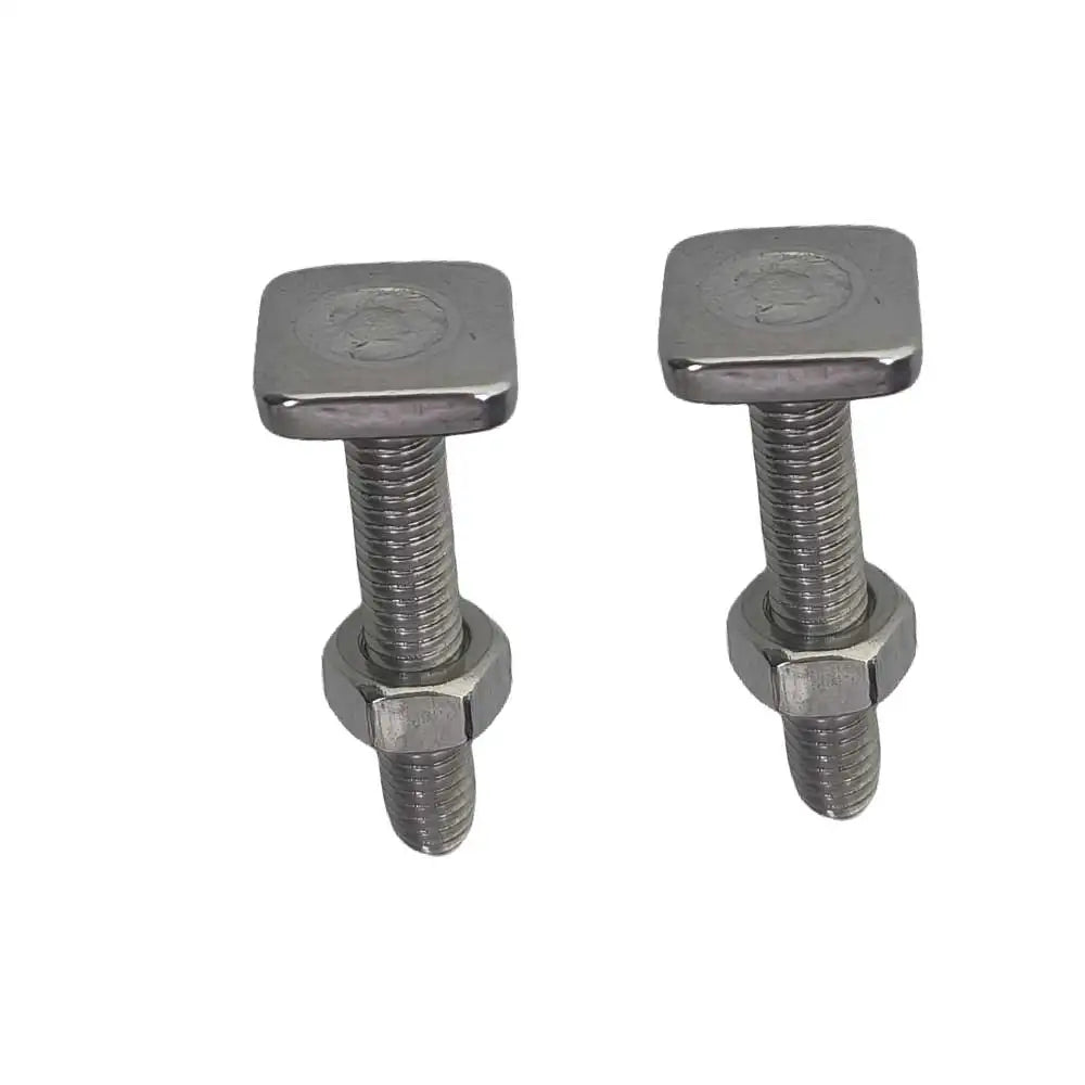 Kayak Rail Sliding T-Nut Threads M6 Track Mounting T-Slot Bolt Easy to Install Hammer Head