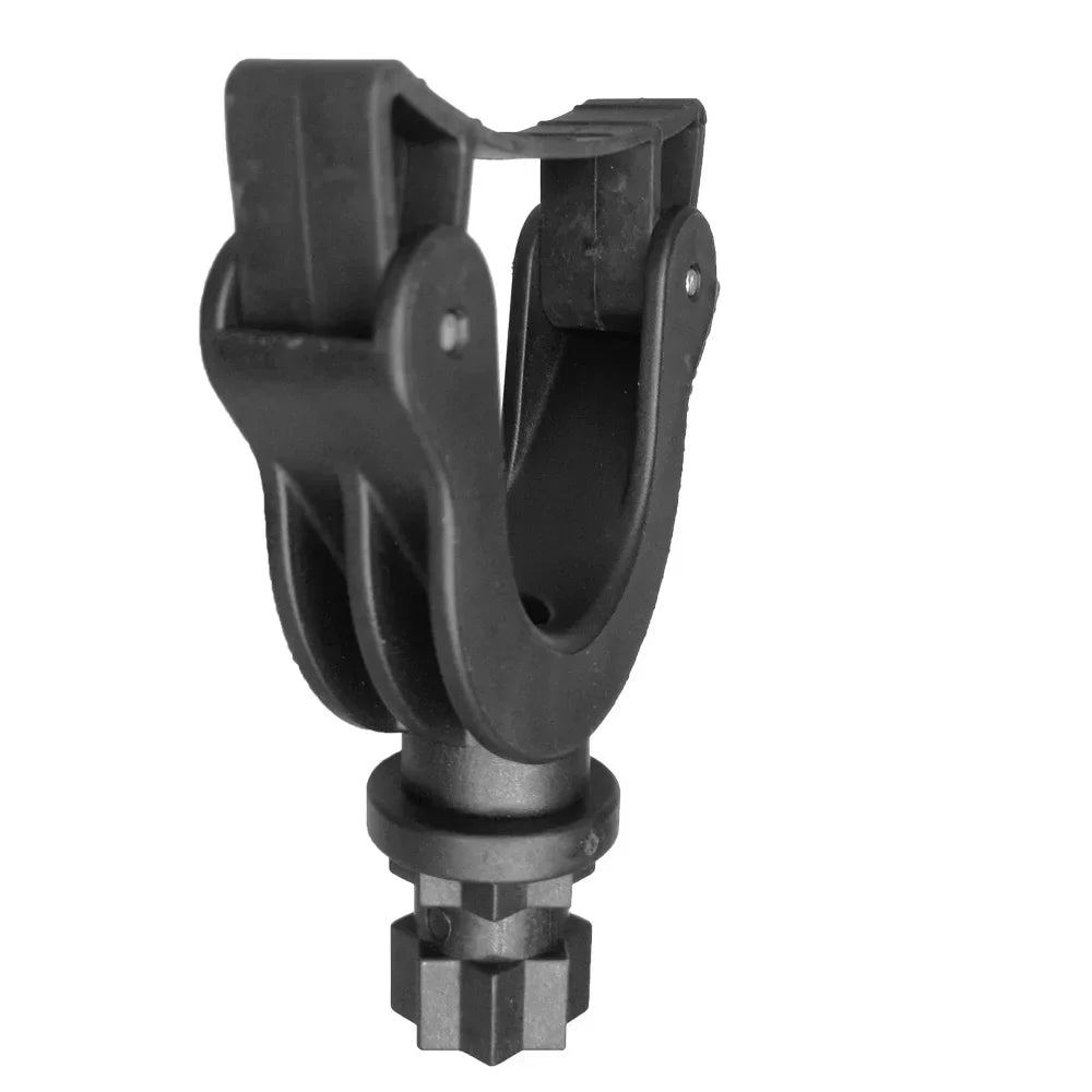 Inflatable Boat Kayak Paddle Holder Clip Track Mounted Oars Grip SUP Leash Plug Adapter