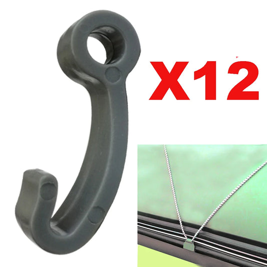 Plastic Snap Fasten Rope Hooks Clips